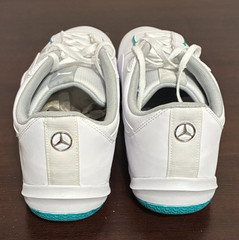 PUMA Mercedes AMG Petronas F1 Racing Team Men’s Size 14 White Sneakers Shoes NEW