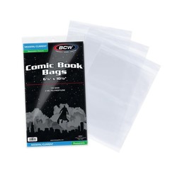 Resealable Current/Modern Comic Bags – 100 ct | Acid-Free Modern Comic Bags f…