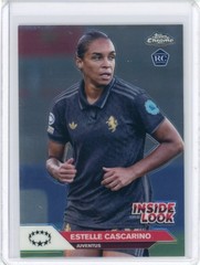 2024-25 TOPPS CHROME UEFA WOMEN’S UWCL INSIDE LOOK ESTELLE CASCARINO #13