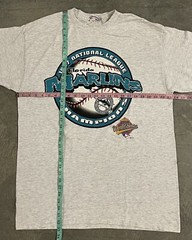 VTG True-Fan Sportswear Florida Marlins 1997 Champions T-Shirt XL