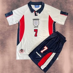 England 1998 National Team Youth Jersey – David Beckham Edition – Special Releas