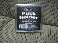 Puck Holder, One BCW Stackable Regulation Puck Holder 2 Piece Design New!