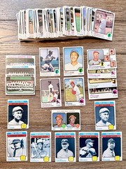 1973 TOPPS BASEBALL (120+) CARD STARTER LOT~HOFrs (CLEMENTE)/VARsSTARS/NO DUPs!