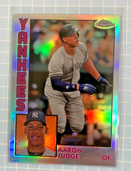2019 Topps Chrome – 1984 Topps Aaron Judge #84TC-1 Refractor