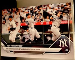 2025 Topps Now Aaron Judge Paul Goldschmidt Cody Bellinger #19