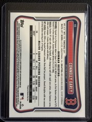 Connelly Early Chrome Mojo Refractor Rookie RC 2026 Bowman Card #45 Red Sox