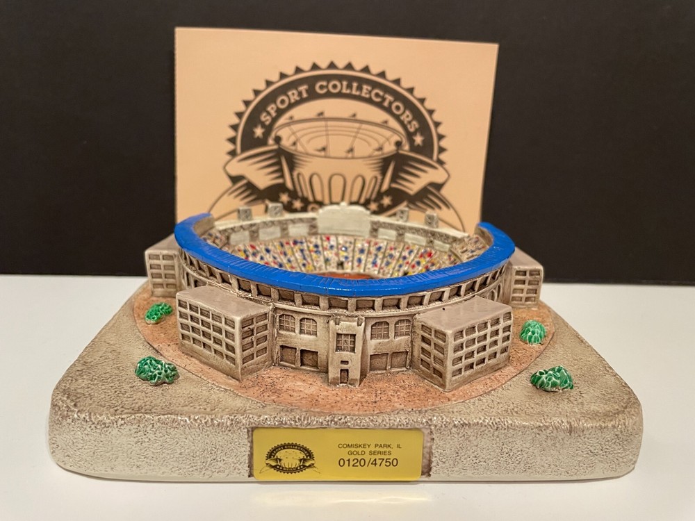Vintage 1995 COMISKEY PARK White Sox STADIUM Replica SPORT COLLECTORS GOLD #0120
