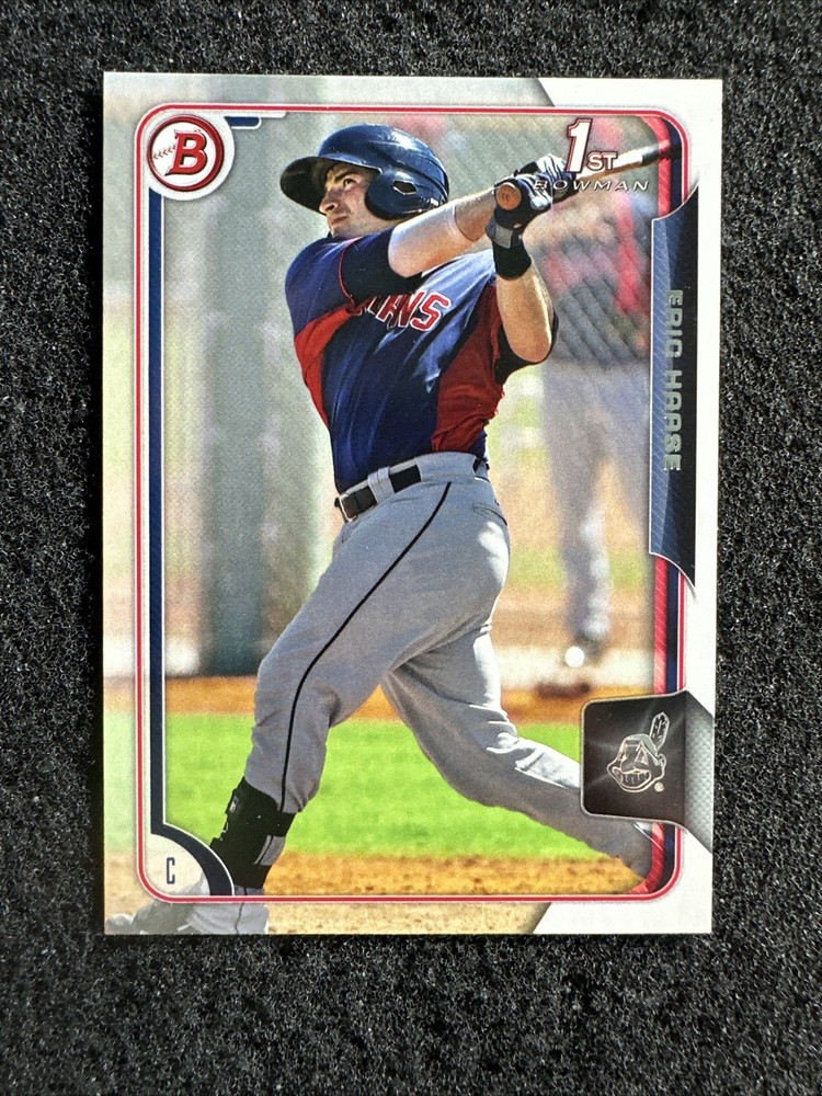 ERIC HAASE #BP140 2015 Bowman Baseball QTY Cleveland Indians