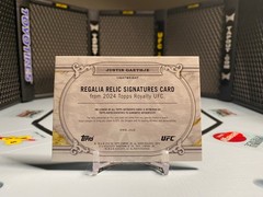 Topps 2024 Royalty UFC Justin Gaethje #RRS-JGE Regalia Relic Auto 47/49 READ!!!