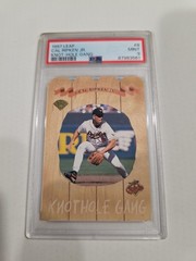 CAL RIPKEN JR. 1997 Leaf KNOT-HOLE GANG #8 PSA 9 MINT HOF