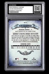 2026 Jacob Misiorowski Bowman Chrome Sterling Rookie Card #BST-13 Mint Graded 10