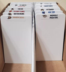 BUNDLE – 4 League GRADED Size Dividers – *NFL *MLB *NBA*NHL !