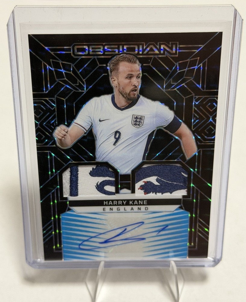 Panini Obsidian 2024-25 Dual Jersey Ink Harry Kane England #DJ-HK 1 of 1