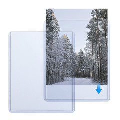 25 Guardhouse 8×10 Toploaders – 12 Mil Rigid Photo Sentry Holder – PVC Safe