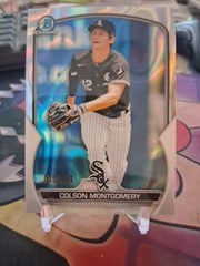 2023 Bowman – Chrome Prospects Colson Montgomery #BCP-48 Lava Refractor 9/399