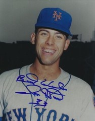 Signed 8×10 RON HUNT New York Mets Autographed photo – COA