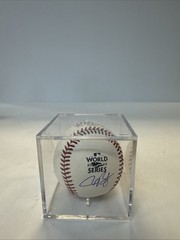 Alex Bregman Autographed Rawlings World Series 2022 ML Baseball & Beckett Coa