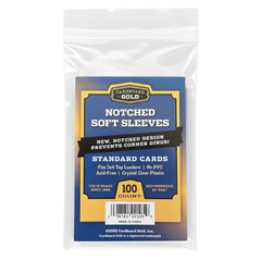 1000 CBG Premium Easy Glide Notched Easy Loading Trading Card Soft Sleeves – NEW