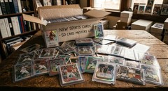 50 card mystery lot that includes. (Numbered, Refractors, RC, colored and more)