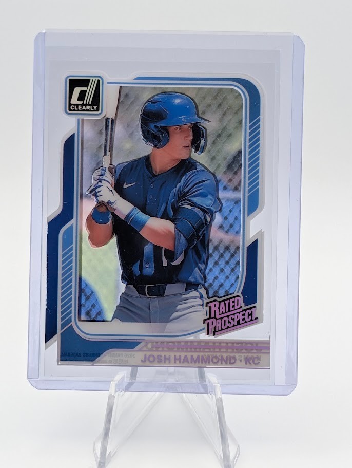 2026 Panini Donruss Josh Hammond Clearly Rated Prospect #121 Kansas City