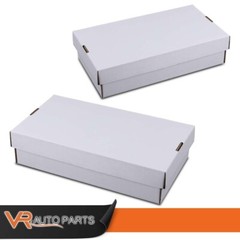 2 PACK 3000 Count 3 Row Super Shoe Cardboard Trading/Gaming Card Storage Boxes