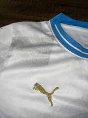 Puma Olympique de Marsella 23/24 Fans Version Home Soccer Jersey CMA CGM White