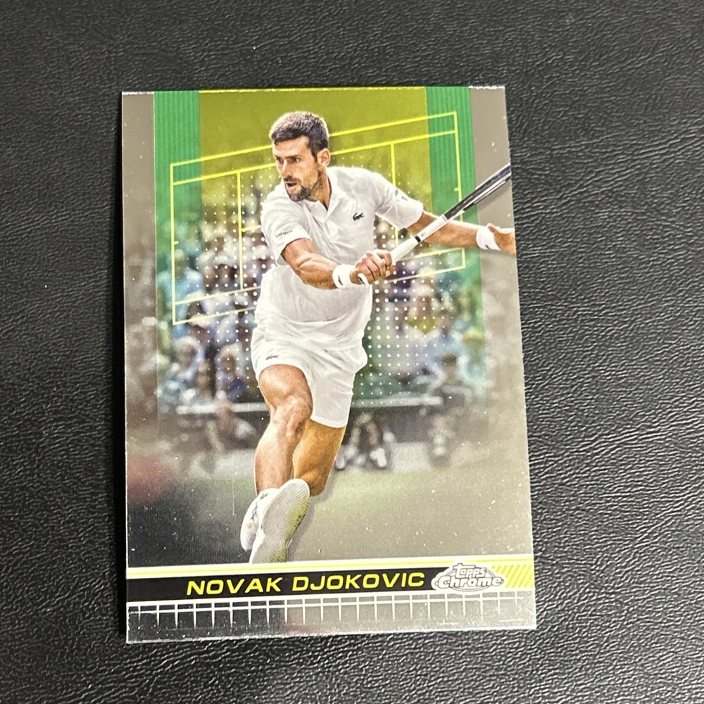 2024 Topps Chrome Tennis Novak Djokovic