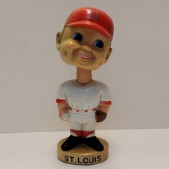 Vintage St Louis Cardinals Baseball Bobble Head Unspecified Player 8″ Tall