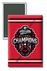 2022 University of Georgia Bulldogs Football National Champions 2″ x 3″ Magnet