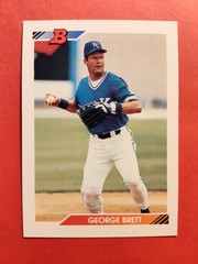 1992 Bowman – George Brett #500 Royals