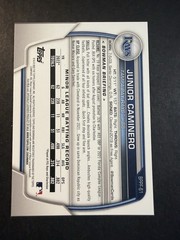 2023 Bowman 1st Prospect Edition Junior Caminero #BPPF-61 Rays