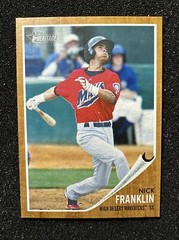 NICK FRANKLIN #115 2011 Topps Heritage Minor League Edition Rookie/Prospect QTY