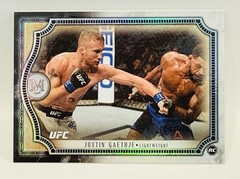 Justin Gaethje RC 2018 Topps UFC Museum Collection Rookie Card #23 USA MMA