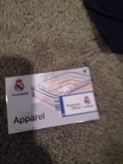 HKY Real Madrid T Shirt Tee. Youth Small. Brand New ⚽️. Officially Licensed!