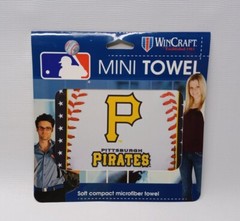 Pittsburgh Pirates MLB Baseball WinCraft Mini Towel Microfiber