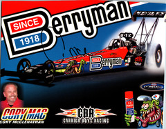 2004 NHRA Cory Mac McClenathan Hand Signed 10X8 Cardstock Bio Print ERROR DR12