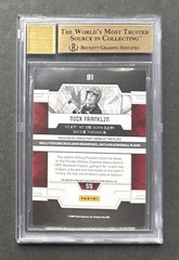 2009 Donruss Elite NICK FRANKLIN Extra Edition Auto /120 Rookie RC BGS 9.5 #91