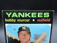 1971 Topps Baseball #635 BOBBY MURCER New York Yankees Well Centered NMMT