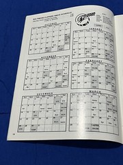 Vintage 1980-81 Baltimore Clippers Erie Blades Hockey Program