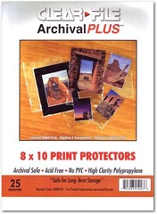 Clear File Archival Photo Print Protectors 8×10 Inch 25 Pack – 030025B