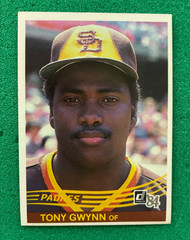 1984 Donruss – Tony Gwynn #324– San Diego Padres