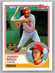 Johnny Bench #382 2001 Topps Archives