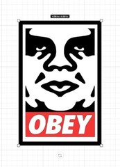 Obey Classic Icon Andre The Giant Vinyl Sticker Decal 4×6 Inches!