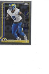 2025 Topps Chrome Jared Verse Los Angeles Rams Football Card #173