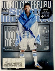 Lionel Messi 1st Sports Illustrated 2014 World Cup Preview Argentina 6.9.14