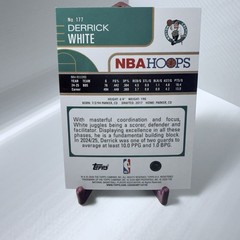 2025-26 Hoops #177 Derrick White Rainbow Gold and Green #149/199