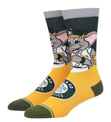 Stance Casual Kid’s Oakland Athletics Mascot Crew Socks Youth Large 3-5.5 NWT