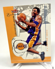 2001-02 Fleer Exclusive Kobe Bryant Silver Foil #4 Los Angeles Lakers HOF N/M