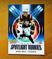 2024 Panini NFL Instant Spotlight SR-4 /1426 QB Drake Maye New England RC