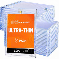 35pt Ultra Thin One Touch Magnetic Card Holders 5/25/50/200/400 Pack